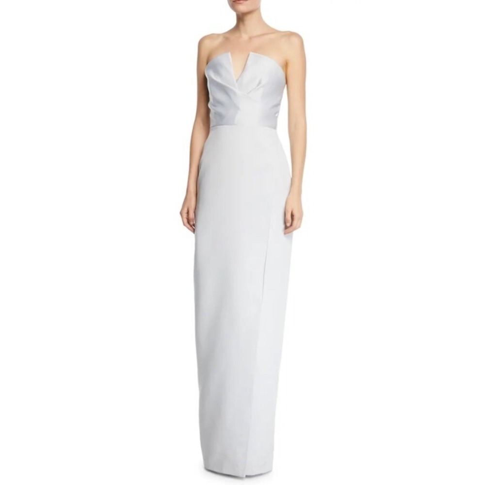 Jay Godfrey Darcy Dress 8 Column Gown w/ Slit Party Fairy Formal‎ Gala $355